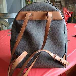 MICHAEL KORS Coated Canvas Backpack